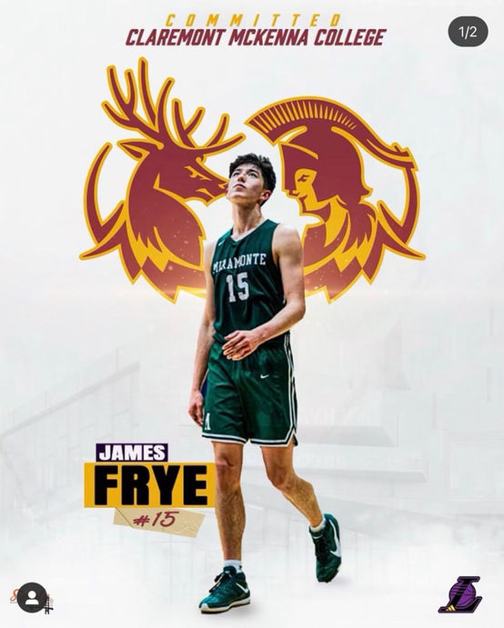 James Frye- Basketball, Claremont McKenna College