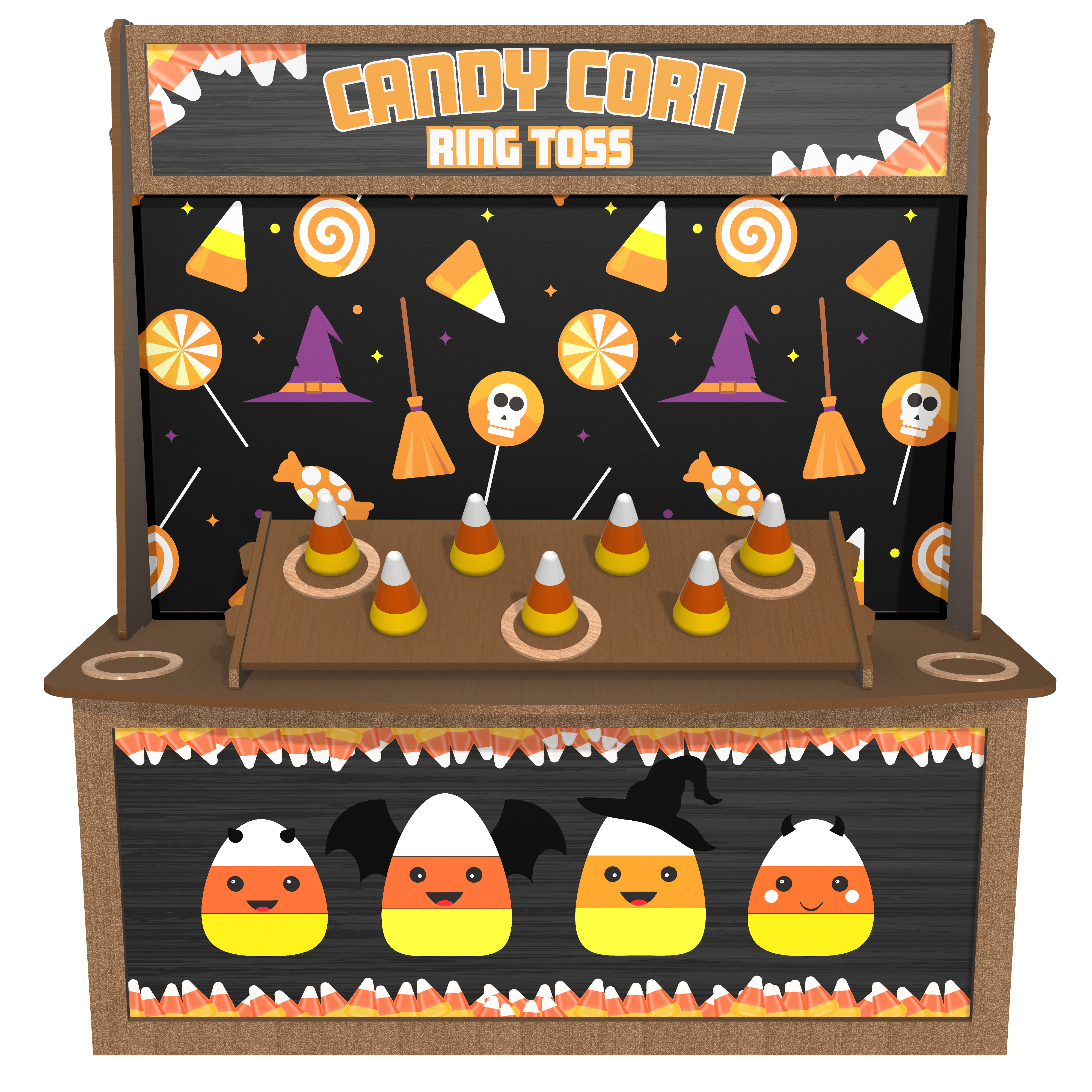 Candy Corn Ring Toss (Game Only)