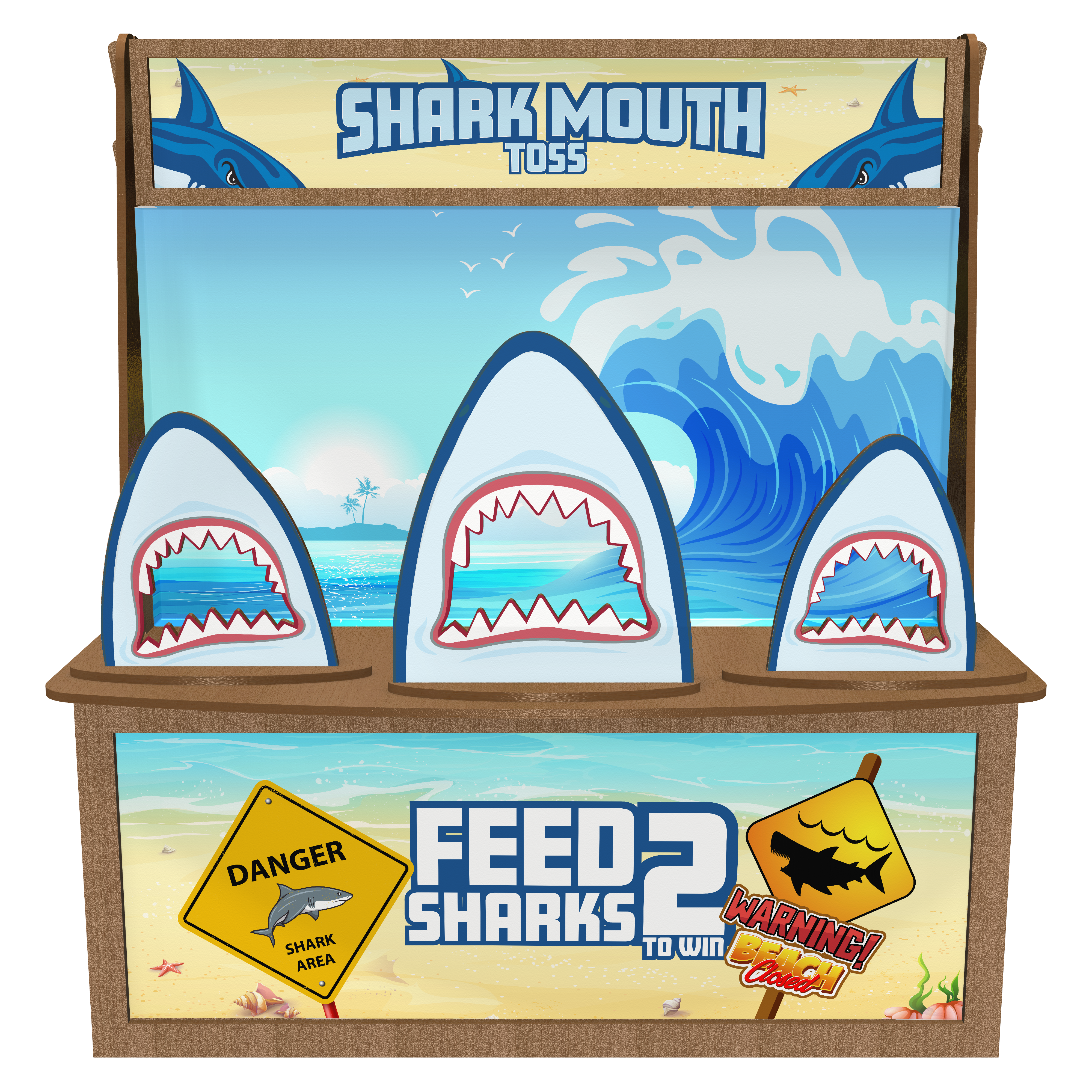 Shark Mouth Toss (Game Only)