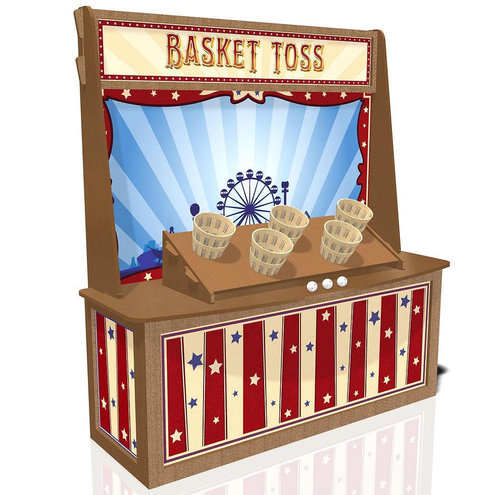 Thumbnail: Basket Toss Game (Game Only)