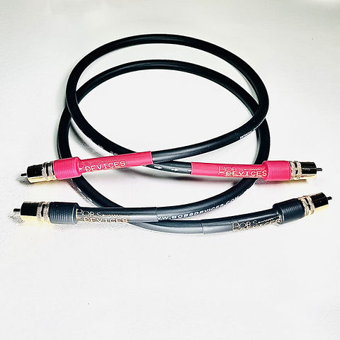 BJC Silver-Plated Stereo Audio Cable - 3 Foot USA Assembled