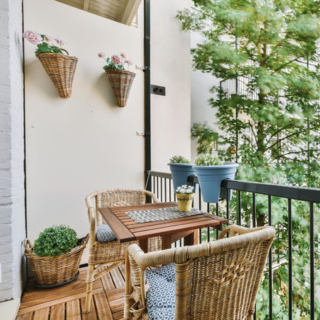 Elevate Your Living: Creating a Relaxing Balcony or Patio Retreat at Royal Oaks & East Garden Apartment Homes