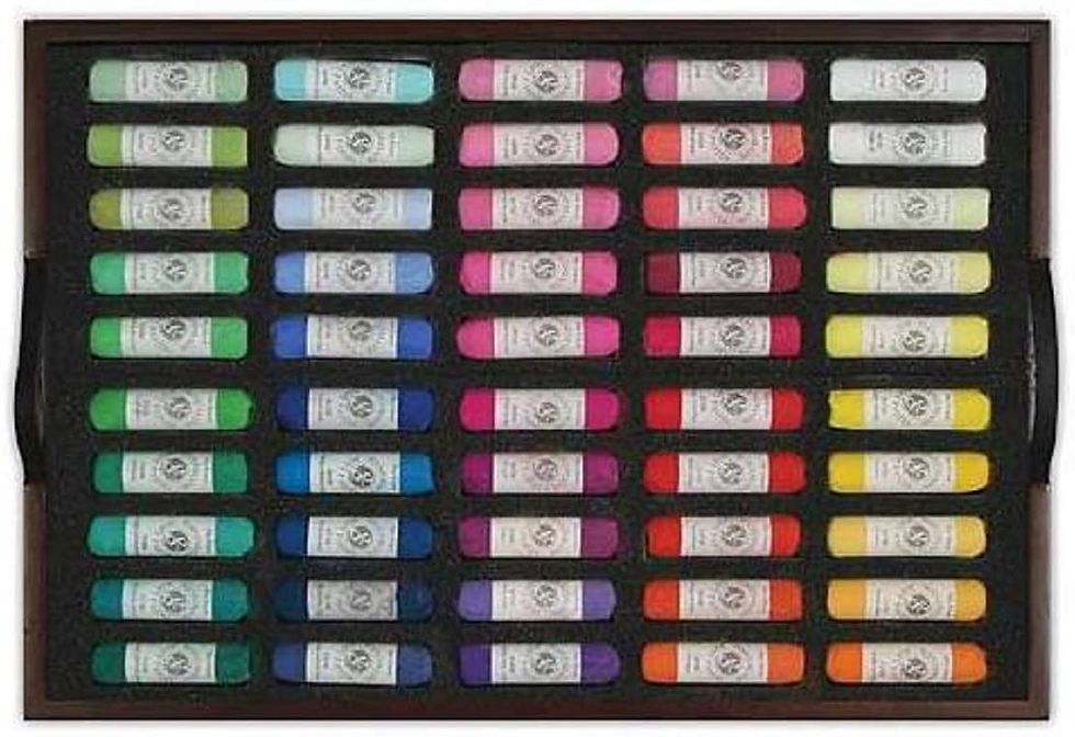 Thumbnail: Mungyo Gallery Artists' Hand-Made Soft Pastel Sets     韓國大師級手作軟粉彩套裝