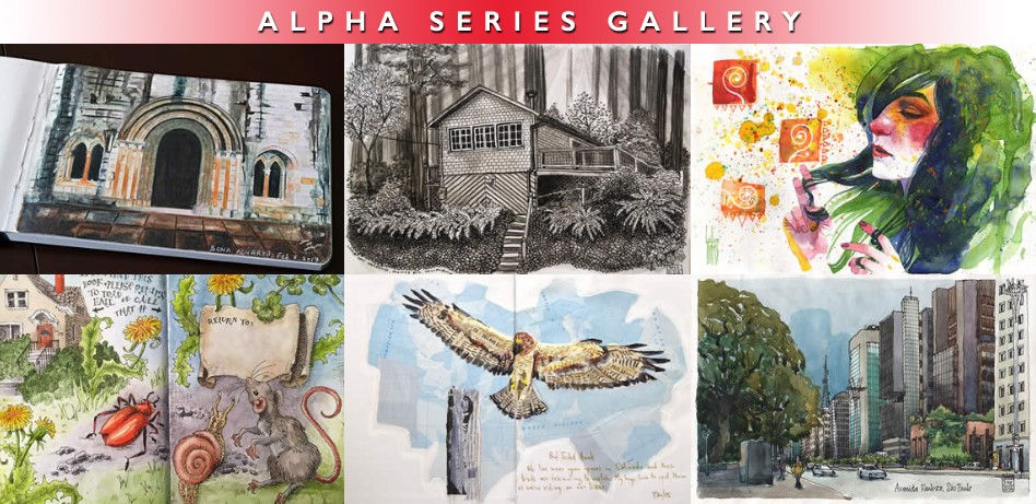 Thumbnail: Stillman & Birn Mixed Media Sketchbooks-Alpha Series