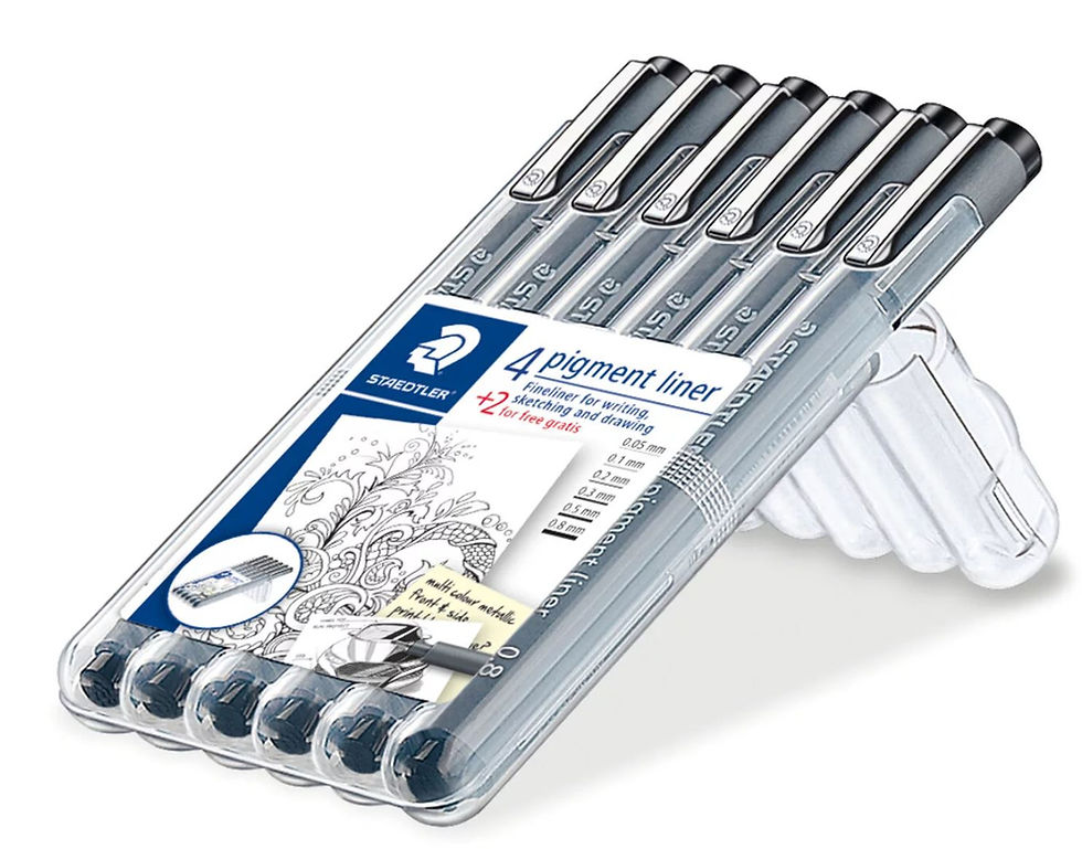 Thumbnail: Staedtler Pigment Liner Pen Set   施德樓幼緞筆套裝