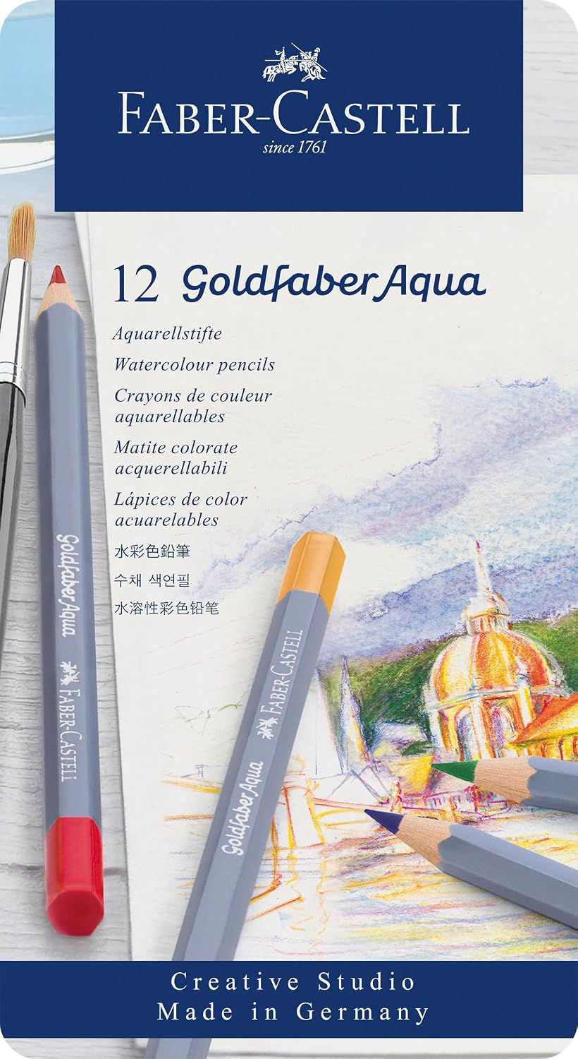 Thumbnail: Faber-Castell Goldfaber Aqua watercolour pencil set    輝柏嘉畫家顏色鉛筆套裝