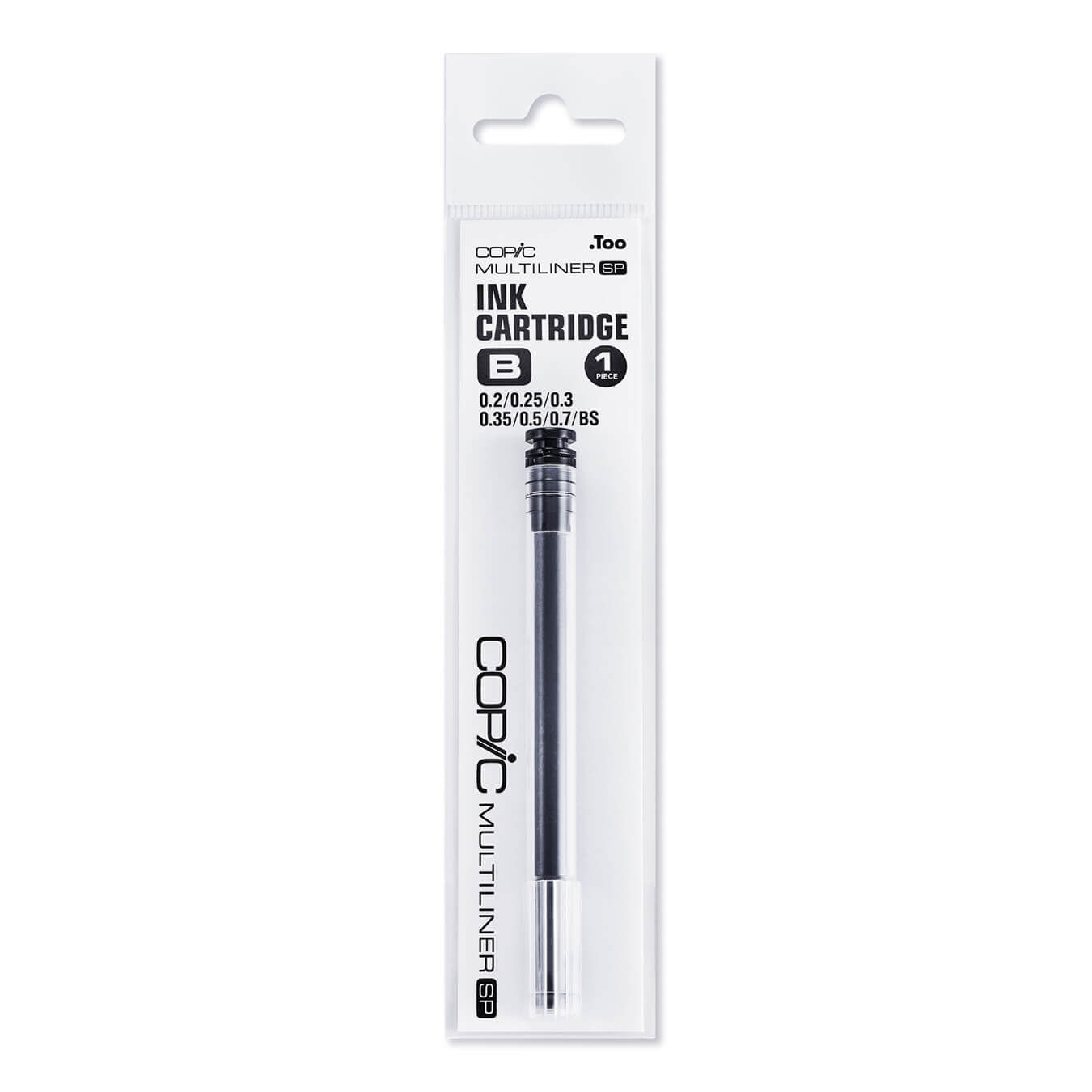 Copic Multiliner SP Ink cartridges B       日本 Copic多功能幼咀筆補充墨B