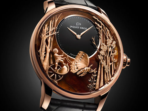 【JAQUET DROZ】愛之蝴蝶 億年的愛