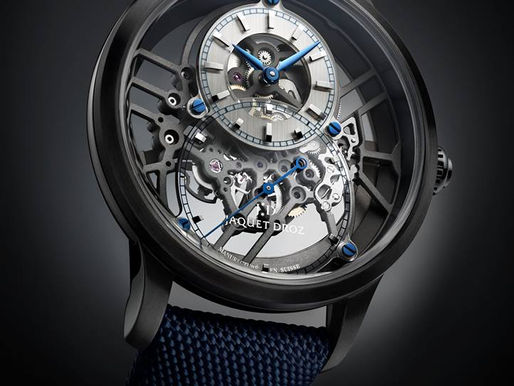 JAQUET DROZ Grande Seconde Skelet-One Ceramic全新配色