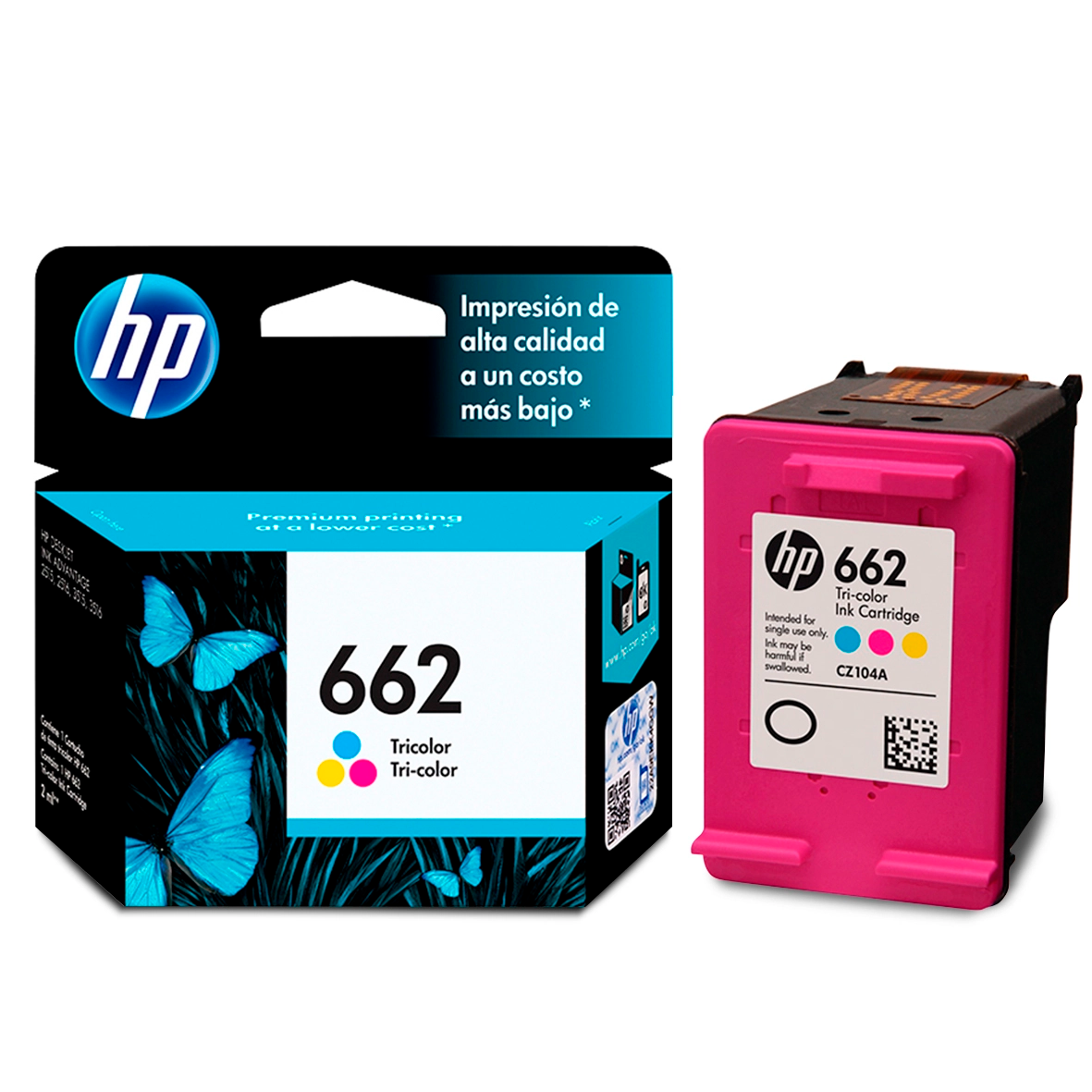 CARTUCHO HP 662 COLOR