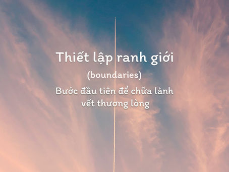 [Giáo dục cảm xúc] 5 bước thiết lập ranh giới
