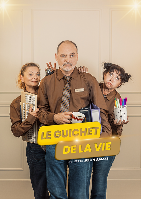 LE GUICHET DE LA VIE - AFFICHE OFFICIELLE - Série