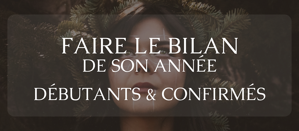 Faire le bilan de son année