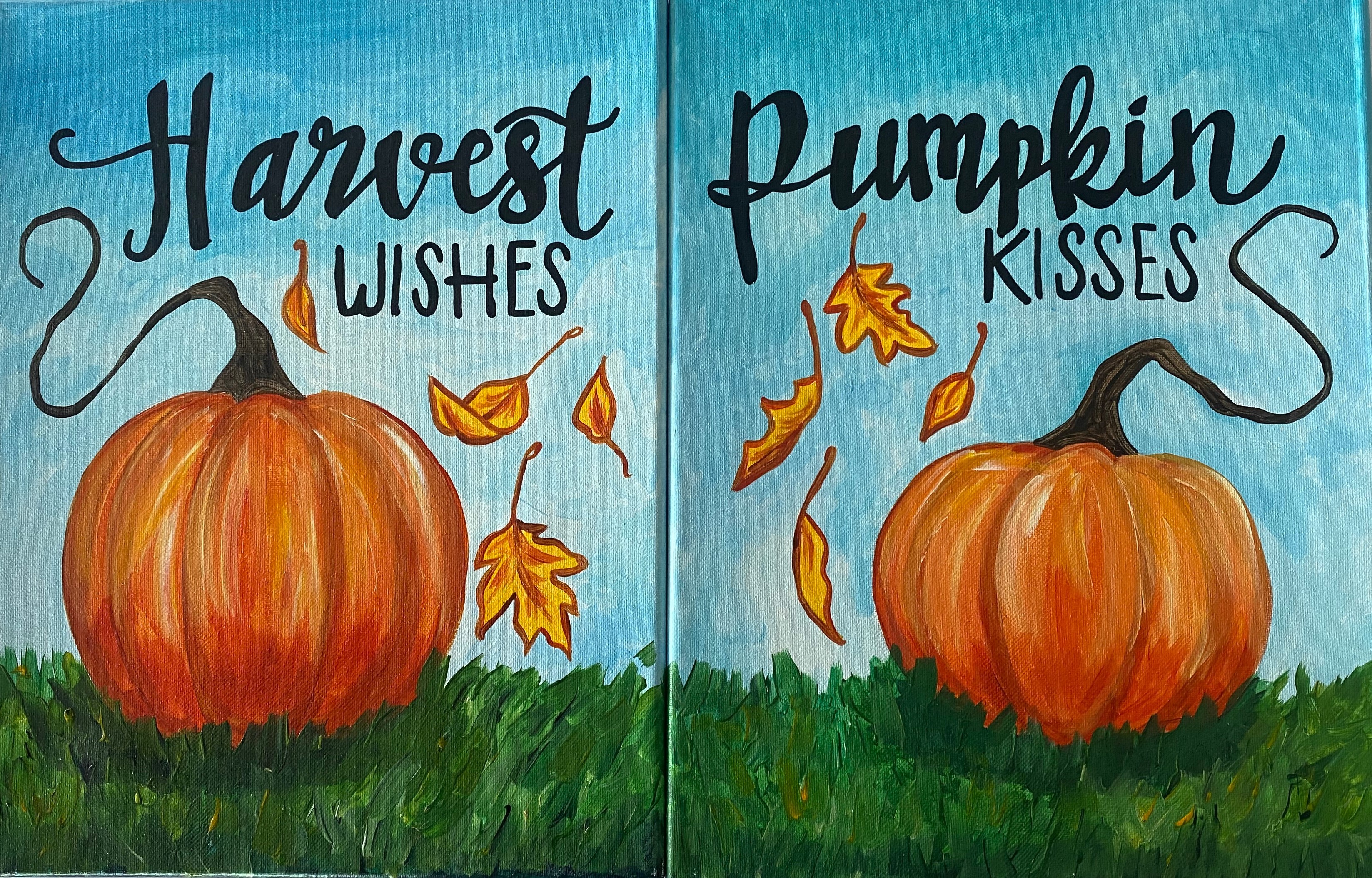 Pumpkin Kisses & Harvest Wishes