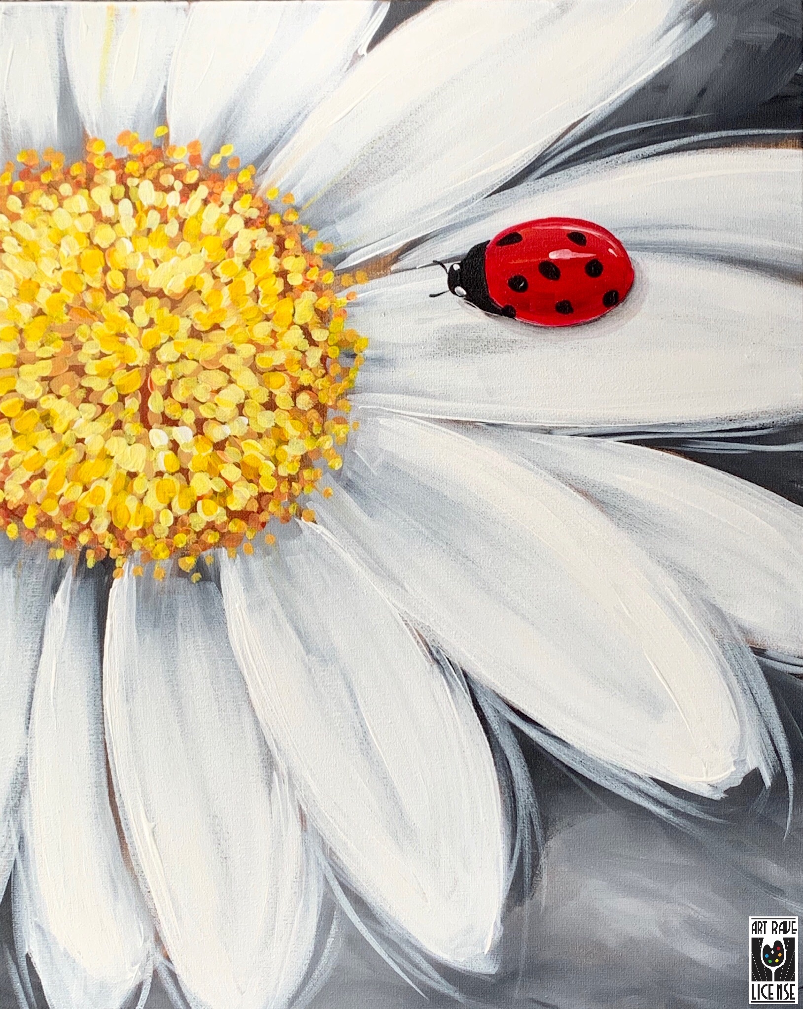 Daisy w ladybug