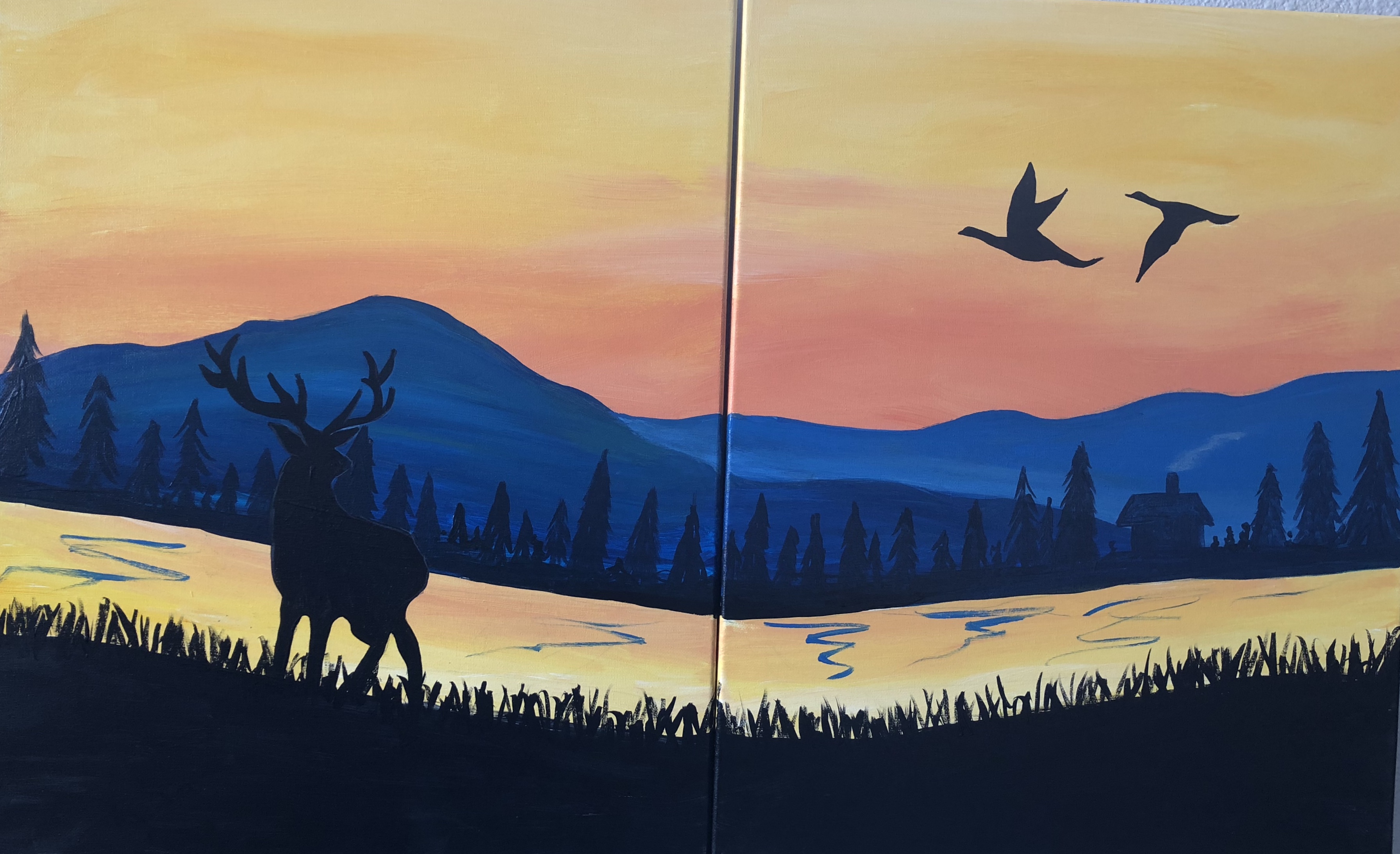 Mountain Morning Double