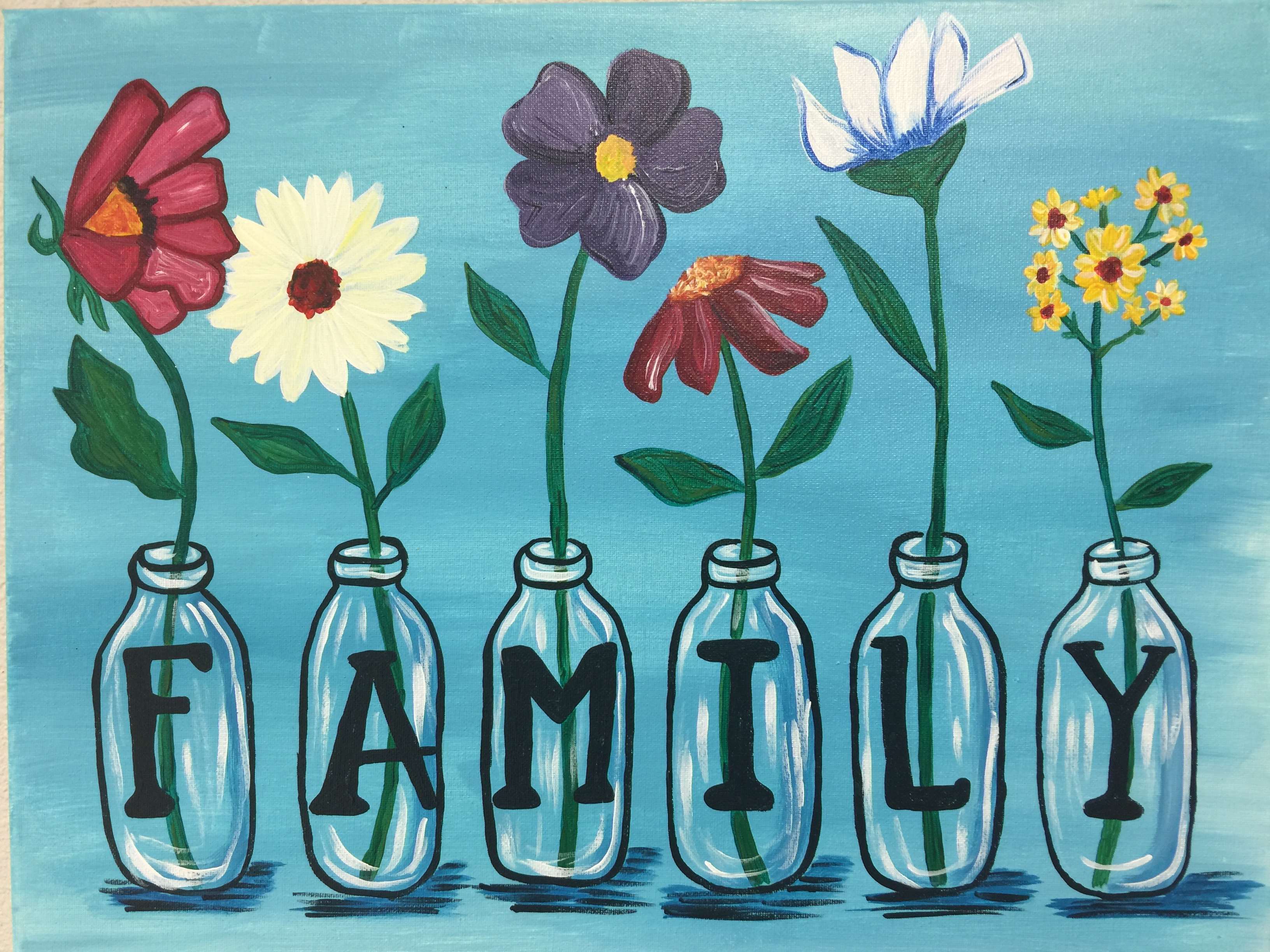Family Bud Vase