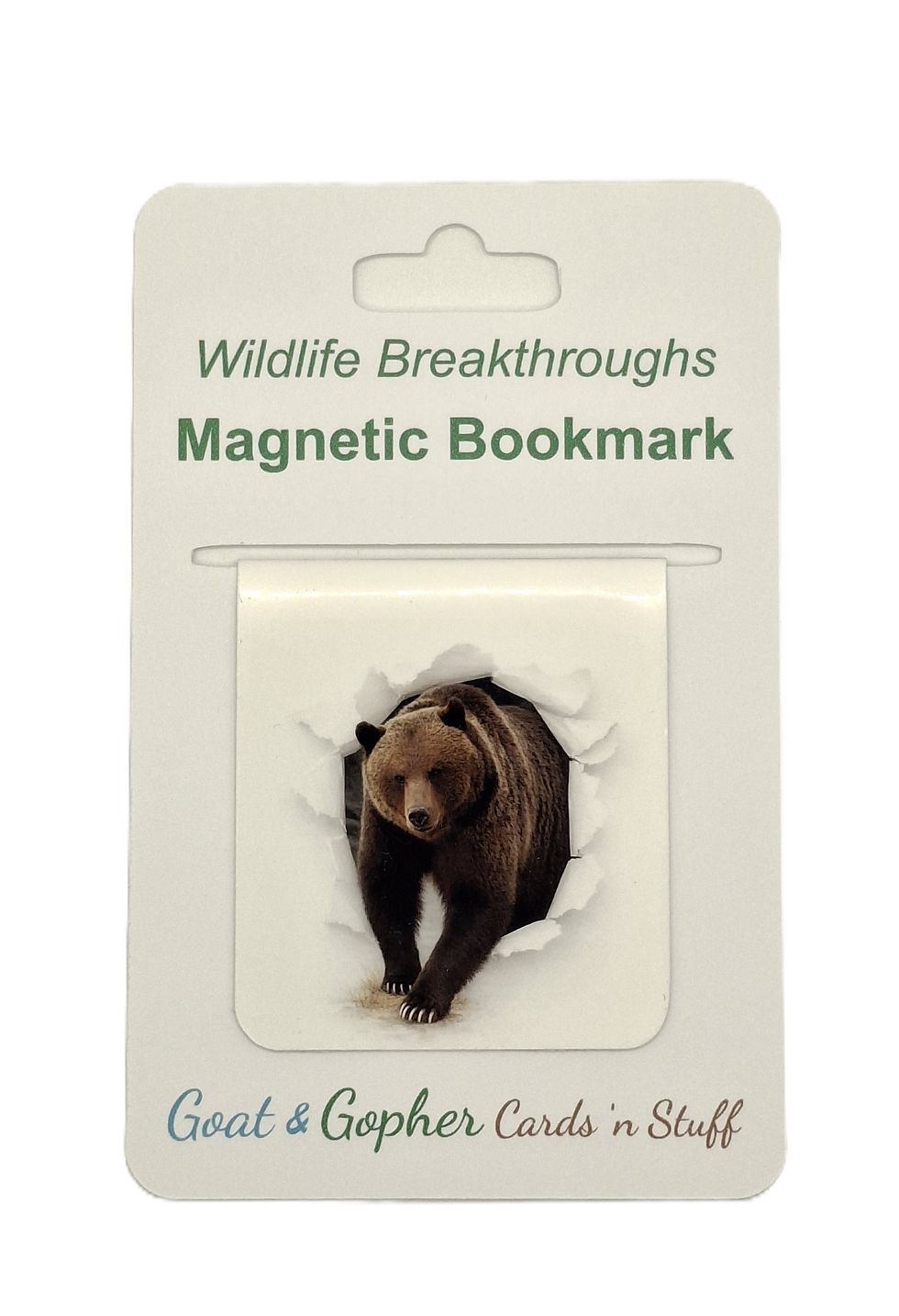 Thumbnail: Grizzly Bear Breakthrough Magnetic Bookmark