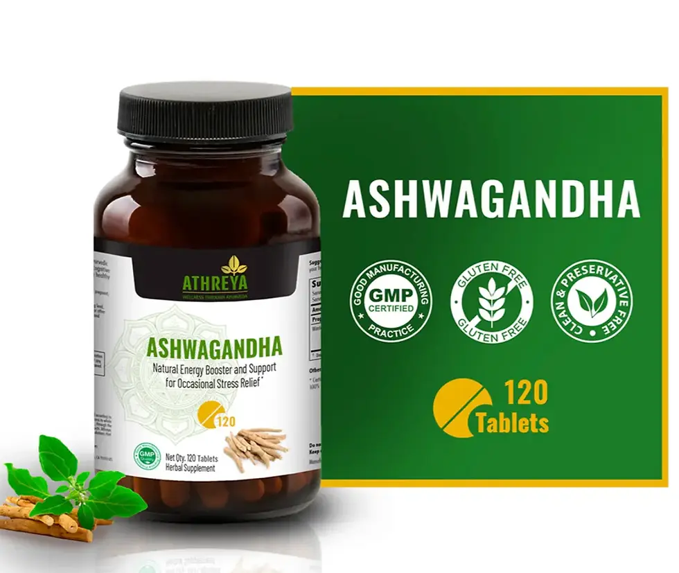Ashwagandha Capsules for natural pain relief