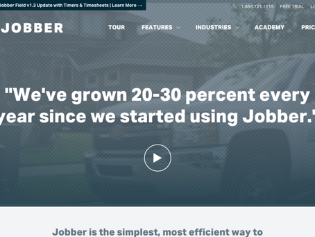 CRMも請求もチーム管理も仕事のスケジューリングもモバイルで。モバイルワーカーのためのサービスビジネススケジューリングソフトウェアJobber