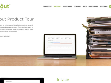 RFPなどの提案要請等に関するフローを管理できるScout RFP