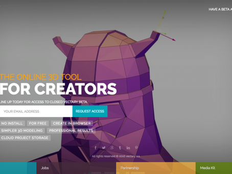 オンラインで簡単に3Dモデルが作成、共有できるプラットフォームを提供するVectary