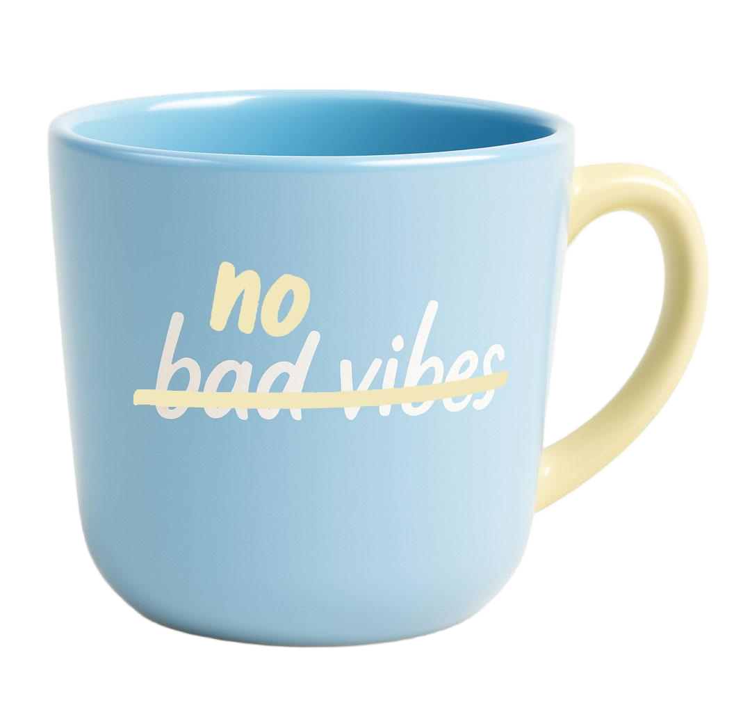 No Bad Vides Mindfulness Mug
