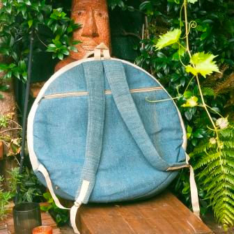 Miniatura: housse de tambour XXL dos