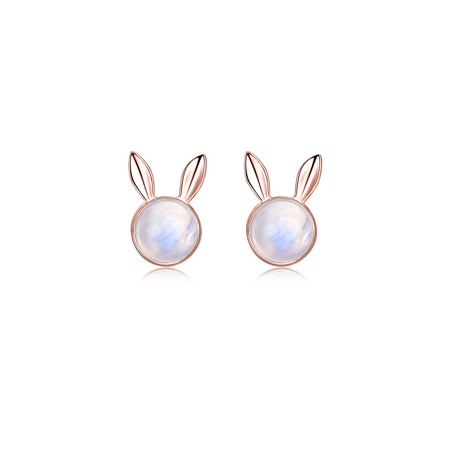 Dream Bunny Studs | Rosegold