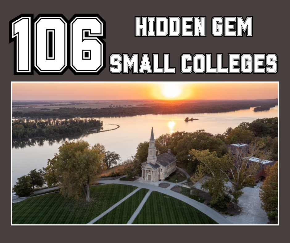 106 affordable hidden gem small colleges!