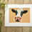 Thumbnail: Cow giclee print | Nosey moo