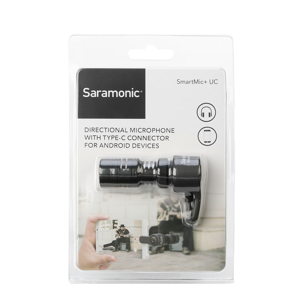 Miniatura: SARAMONIC SMARTMIC+ UC MICROPHONE WITH TYPE-C CONNECTOR FOR ANDROID DEVICES