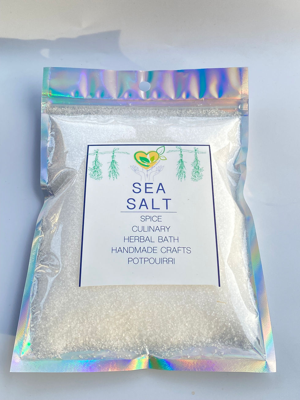 Thumbnail: Sea Salt Organic Natural Dried Herbs Spices Apothecary 226.8g Bag