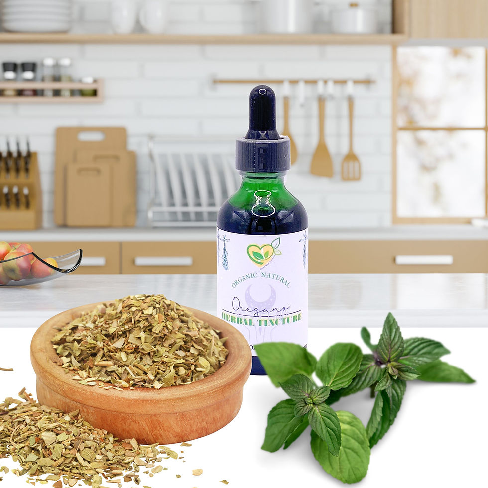 Thumbnail: Oregano Organic Tincture Liquid Herbal Natural Drops 2 OZ Bottle Plant-based