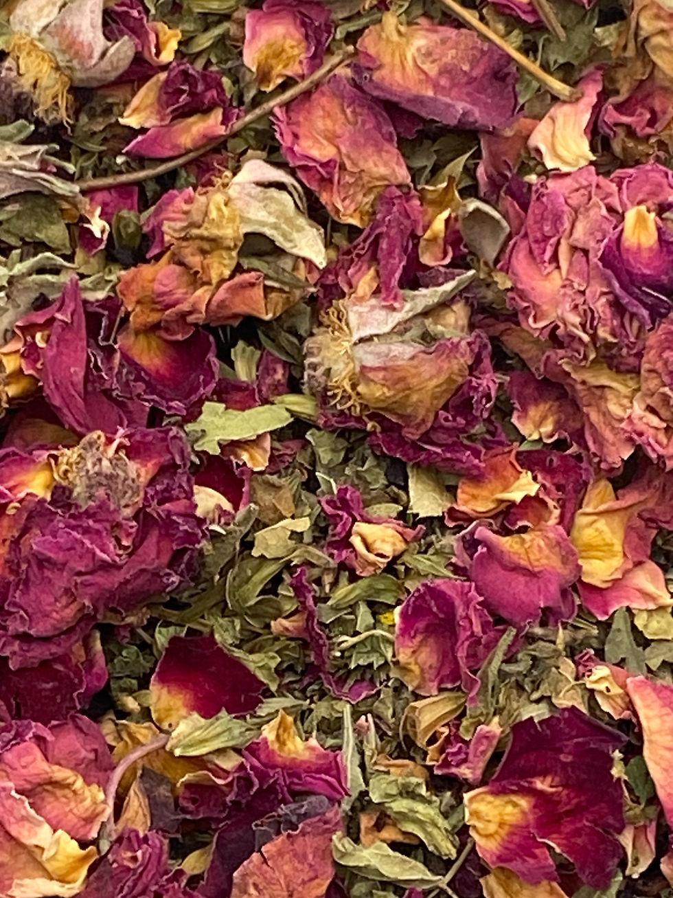 Thumbnail: Rose Petal Tincture Organic Liquid Herbal Drops Natural Plant-Base Mood 2 oz