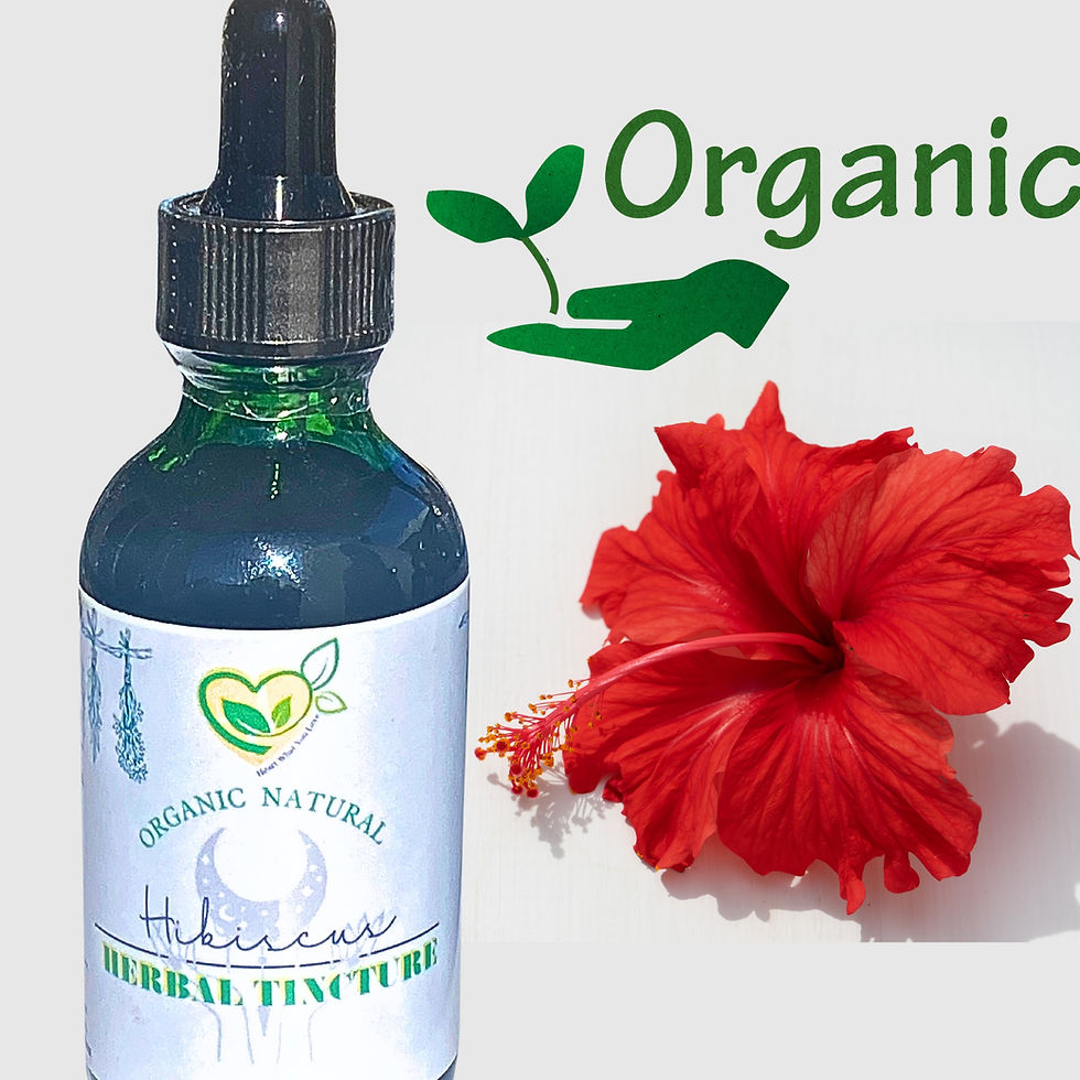 Thumbnail: Hibiscus Flower Organic Tincture Liquid Herbal Drops Natural 2 FL OZ Non-GMO