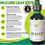 Miniatura: Mullein Leaf Non-Alcohol Extract Natural Liquid Drops 2 OZ Bottle Lungs Breath