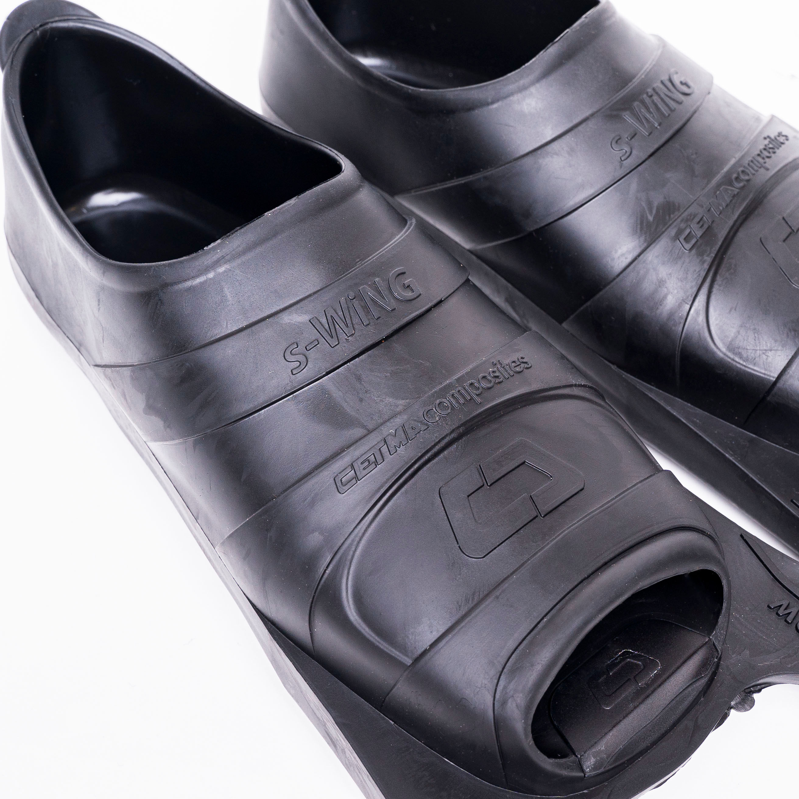 CETMA Composites s-WiNG Footpockets with Screw Kit - Black