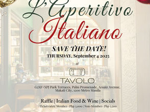 L’Aperitivo Italiano Makes Its Return in Tavolo this September 2025