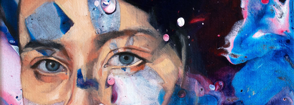 Dazzle Me (II), 40 x 30 cm, mixed media on canvas, 2023.jpg