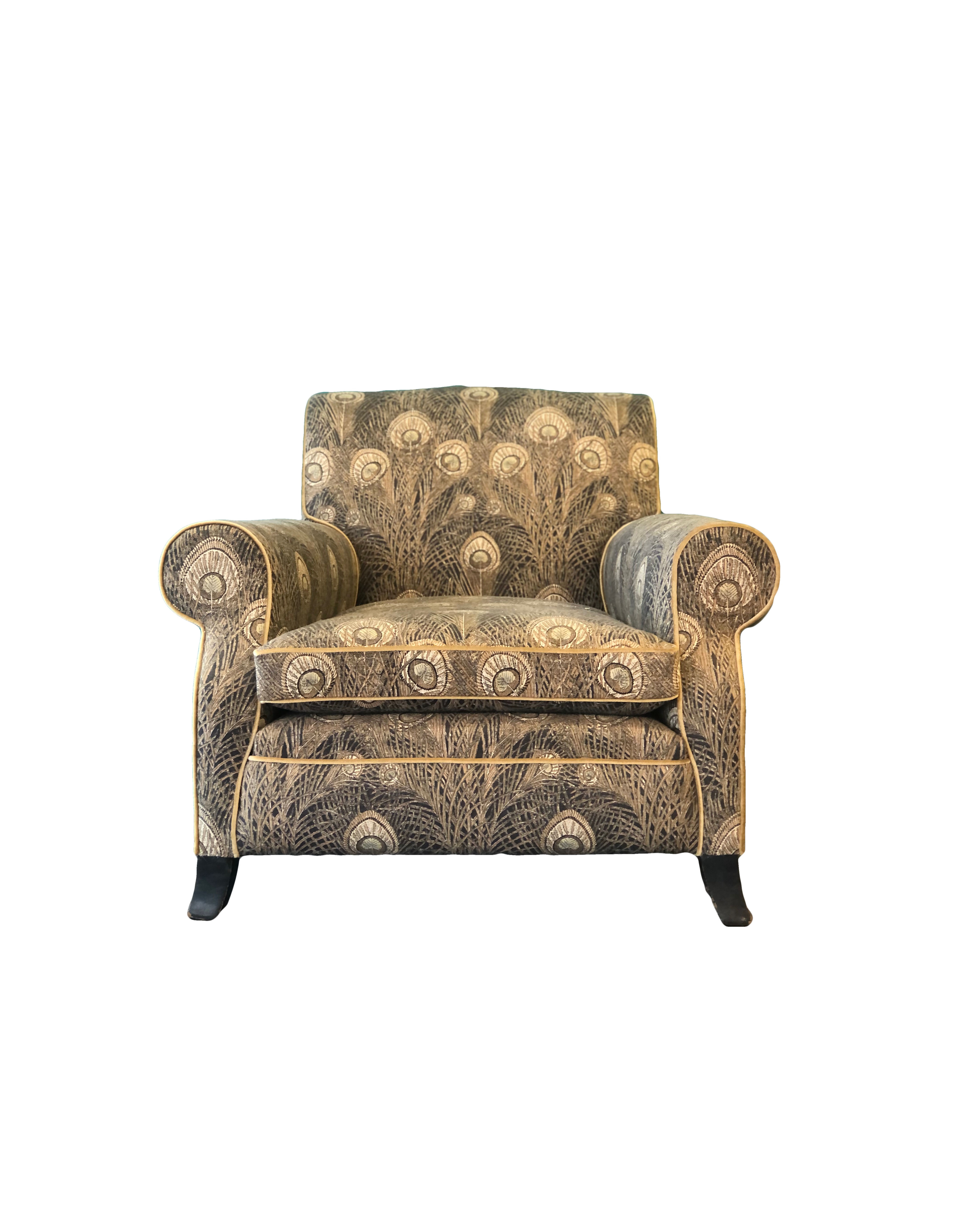 Deep Seated English Arm Chair