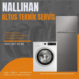 ANKARA NALLIHAN ALTUS TEKNİK SERVİS