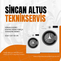 ANKARA SİNCAN ALTUS BEYAZ  EŞYA TEKNİK SERVİS