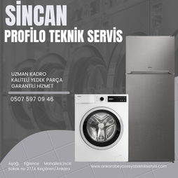 ANKARA SİNCAN PROFİLO TEKNİK SERVİS
