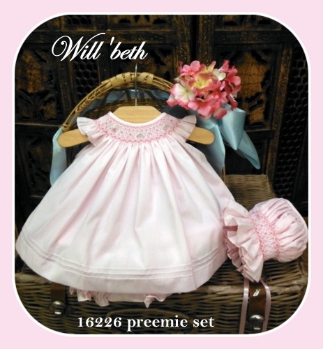 Will'Beth Preemie Set