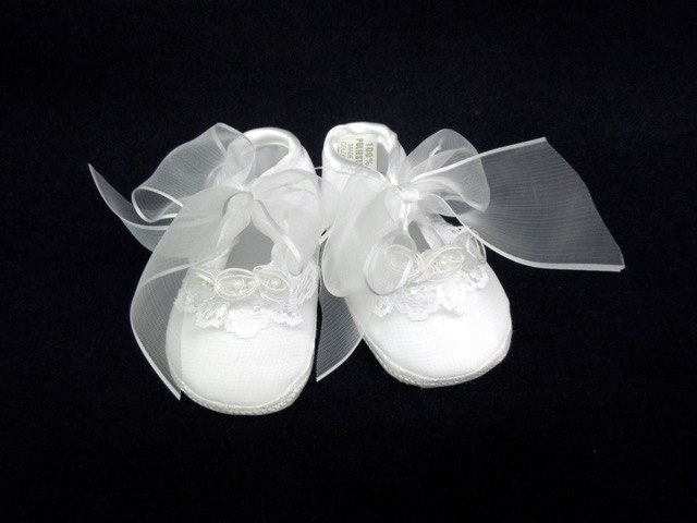 White Crib Shoes