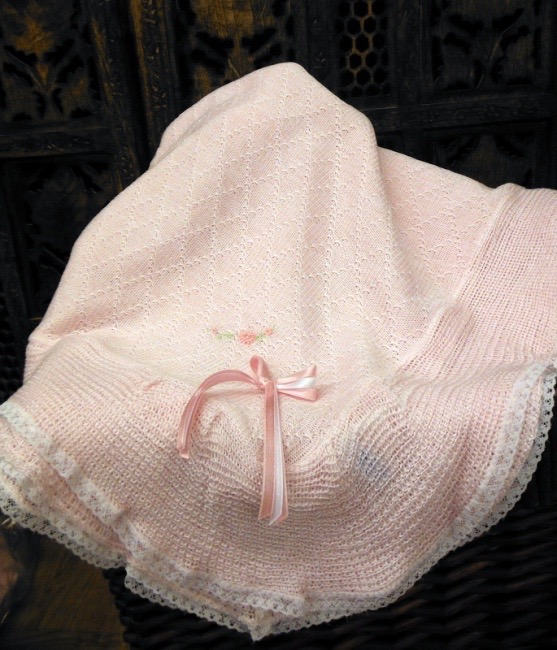 Pink Shawl/Blanket