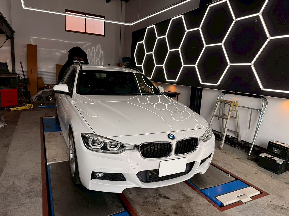 BMW/F31/ヘッドライトコーキング/ヘッドライト結露
