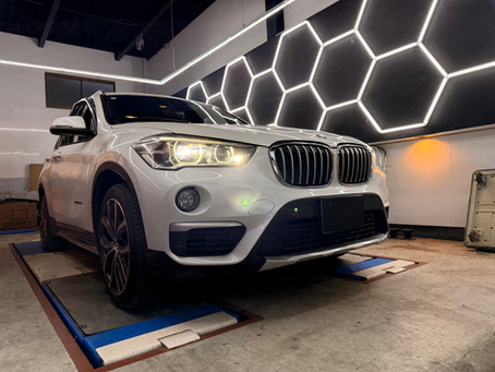 【BMW F48 X1】車両動き出し注意メッセージ点灯|神奈川県相模原市H様