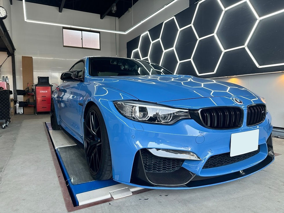 BMW M4/F82/サブコン取付け/サブコンピューター取付け/カスタム/コンピューターチューニング/パーツ持ち込み